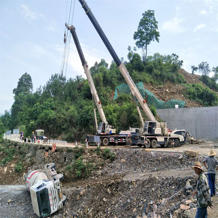 北海北海24小时应急道路救援吊装吊装现场实拍
